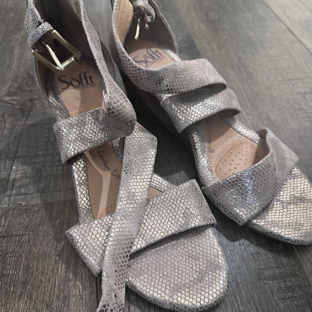 Sofft brand sandals, worn once!